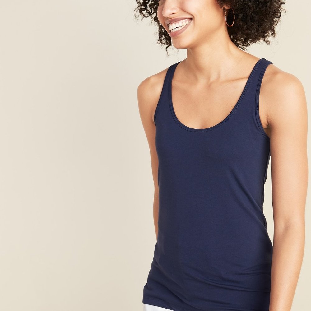 Set of 3 Old Navy Tank Top Blue White First Layer